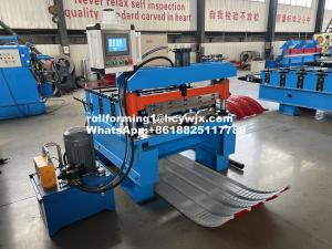 China 760 Roof Sheet Crimping Machine Curve Edge Banding on sale