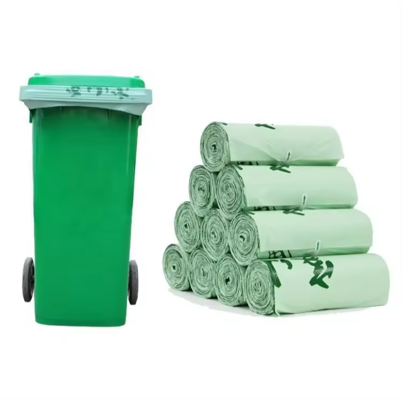 Indoor And Outdoor Recycled Plastic Trash Bags With Star Sealed Closure Technology