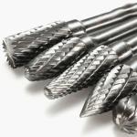 Round Double Cut Tungsten Carbide Rotary Burrs Set for Customization Request