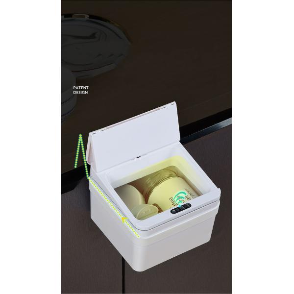 Household Smart Touchless Motion Sensor Trash Can Public Area Intelligent Garbage Bin Self Sealing Bin