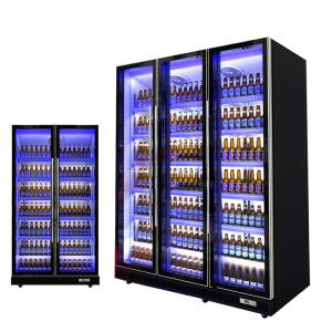 Quality Glass Door Commercial Wine Chiller Cooler Fridge for Bar Hotel for sale