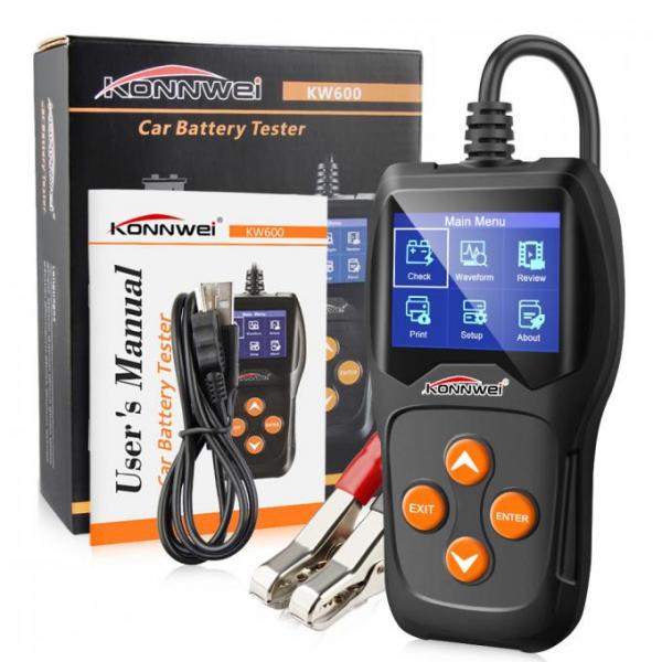 KW600 12v digital Bad Cell Battery Diagnostic Tools car battery tester analyzer Detect Automotive Car