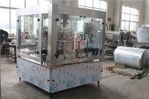 China Juice Hot PET Bottle Filling Capping Labeling Machine / Plastic Bottling Equipment on sale