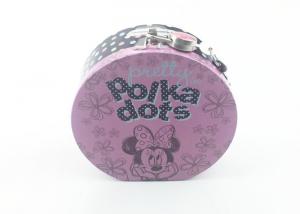 Quality Mickey Mouse Design Hinge Piggy Bank Tin Box for sale