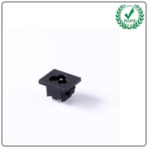 IEC320 Screw Mount Inlet C6 Plug Socket AC 250V With Ears Mickey Mouse Head Power Socket AC 500v(50hz)/Min Standard Grou