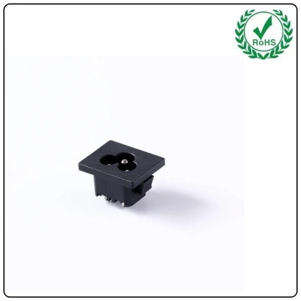 Buy IEC320 Screw Mount Inlet C6 Plug Socket AC 250V With Ears Mickey Mouse Head Power Socket AC 500v(50hz)/Min Standard Grou at wholesale prices