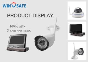 China Network Video Recorder NVR Wireless Security Camera System 20M IR Distance on sale