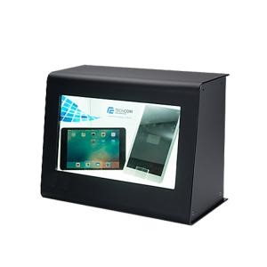 China Modern Transparent Monitor Screen, Win10 All In One Digital Signage Transparent Lcd Showcase on sale