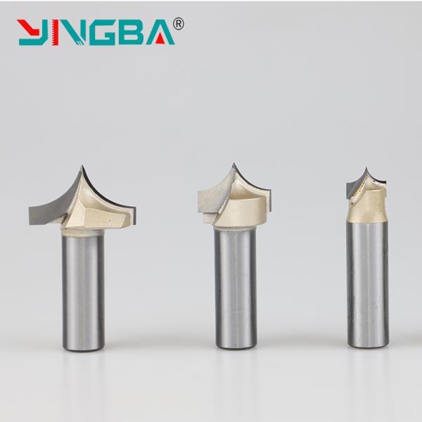 Carbide Tideway Router Bits Door Panel 55HRC Tiger Tech Cnc Router Ovolo Carving Bit