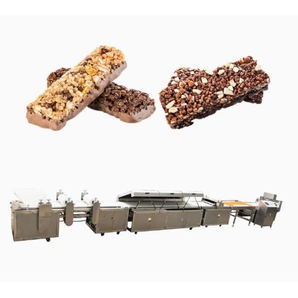 Chocolate energy bar making machine