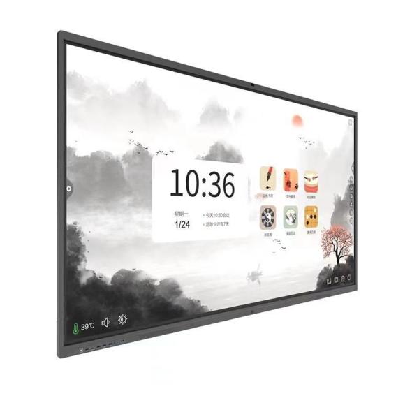 86 Inch 4K HD Response Time Touch Screen Interactive Whiteboard For Conference Rooms