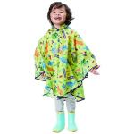 China Multiapplication Lined Kids Raincoat , PVC Polyester Childs Rain Poncho for sale