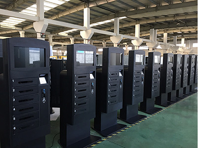 Customized Cell Phone Charging Station With Metal Keypad And LED