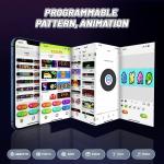 ODM Portable RGB LED Matrix Panel for Flexible Scroll Message Display in Car and