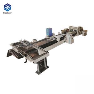 Quality Servo Motor Fiber Laser Tube Cutting Machine No Noise With Water Cooling System for sale