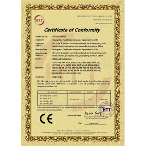 Guangzhou Taisupanke Computer Equipment Co., Ltd. Certifications