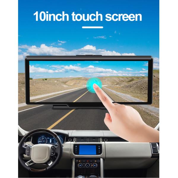 10" AHD1080P Rearview Wifi Car Play Dashboard Media Player GPS Navigation