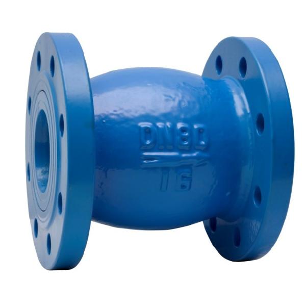 Noise Elimination Valve Body Casting Flanged Silent Check Valve For Water Pump System