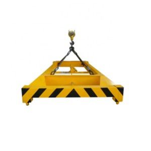 Semi Automatic Container Spreader Forklift Lifting Attachment