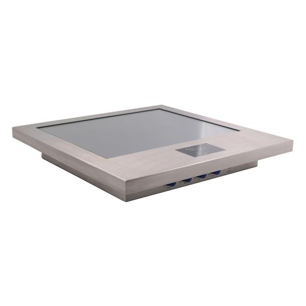 13.3" RFID Card Reader Industrial Panel Mounted Touch Screen Pc Stainless DC 12V