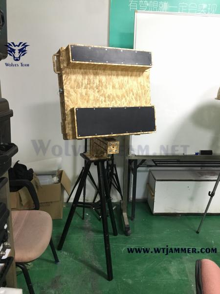 Buy Military Target Tracking 3km Radar Signal Detector For Anti Drone Signal System at wholesale prices