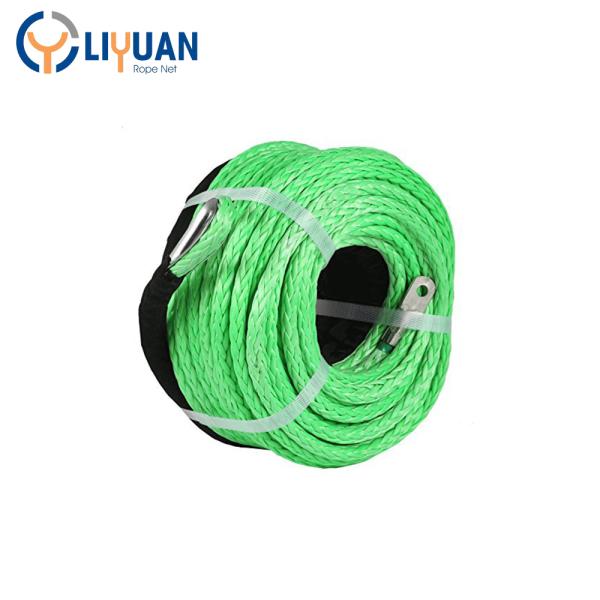 Customized Uhmwpe Rope for Winch Braided Synthetic Fiber Length 30 Support Customized