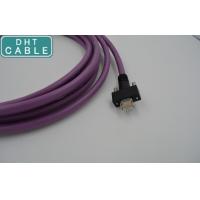 China Robust Bending Gigabit Ethernet Cable With Screw Ears , 5M Long Ethernet Cable For GEV Camera for sale