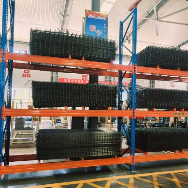 Customized Warehouse Pallet Rack With Orange Industrial Adjustable Heavy Duty Racks