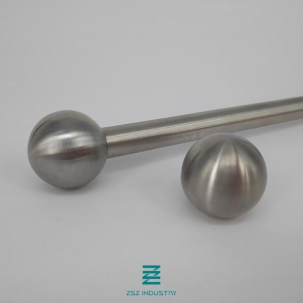42.4mm Diameter Handrail End Caps For Stainless Steel 304 Round Tu