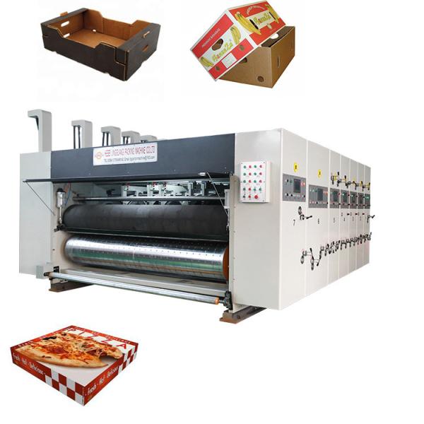 Full Automatic 5 Colour Flexo Printing Machine For Corrugated Carton