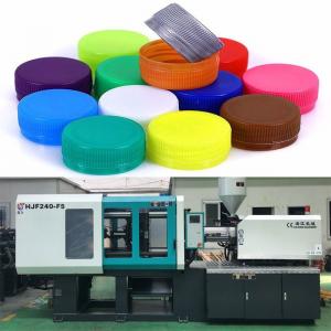 China Professional Automatic Small Cap Injection Molding Machine Blue And White Color on sale