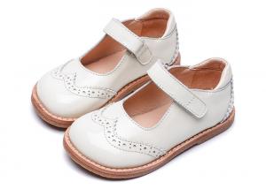 Quality SOEKIDY Girls School Stylish Kids Dress Shoes Pigskin Inner Leather Kids Shoes for sale