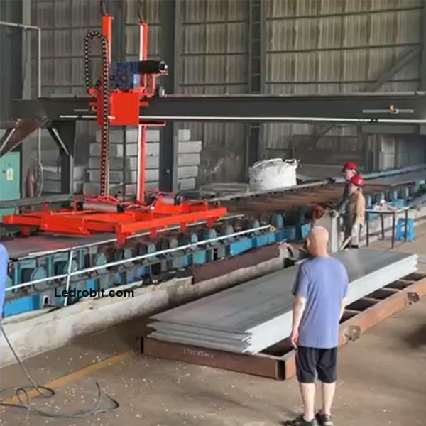 Customization Automatic Palletizer Machine Floor Mounted Slate Palletizing