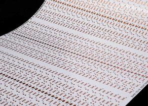 Quality 5050 single color LED Strip FPC Flexible Printed Circuit With 5050-30leds/PCS-10*503-24V Double layer board with double-sided white film FPC UL for sale