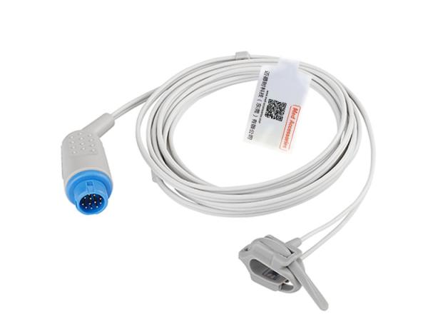 Buy 12 Pin Soft Reusable Spo2 Sensor Finger Clip Multifunctional at wholesale prices