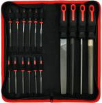 16PCS Carbon Steel File Set for Cutting Tooth File Processing Methods within