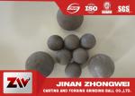 Customized Forged Steel Grinding Ball Mining Water Or Oil Quenching