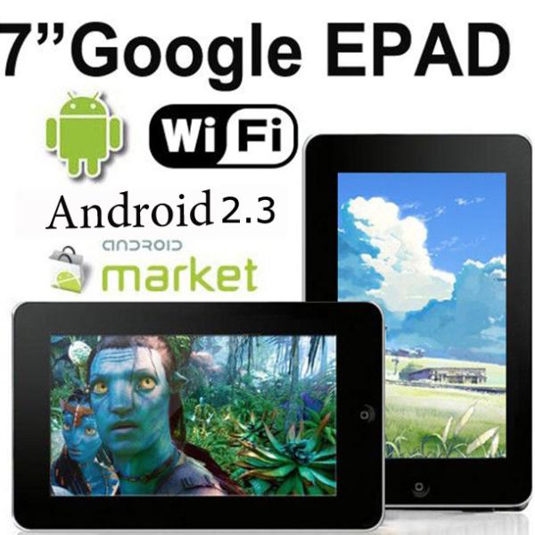 Buy 7" MID 256MB 800*480 Touch Screen TFT Lcd Google Android 2.2 With External Flash at wholesale prices