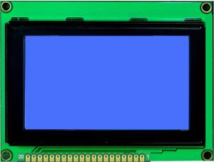Quality STN Mode Lcd Graphic Display 128x64 Arduino With Blue Backlight for sale