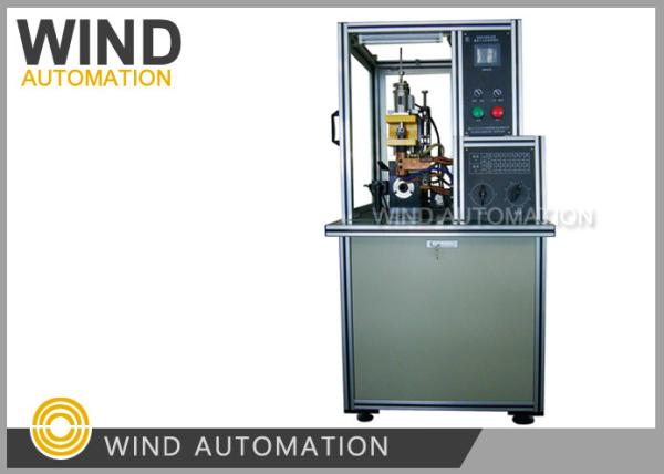 One Second Per Hook Commutator Motor Winding Machine / Hot Stacking Fusing