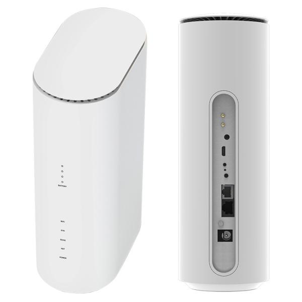 Buy 5G Dual Band WiFi Router with 2 External Antennas White Color and Enhanced Wireless Security at wholesale prices