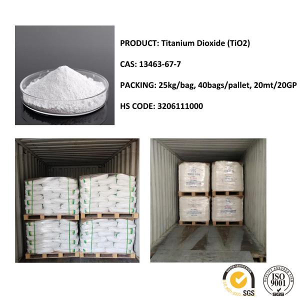 Buy TiO2 Titanium Dioxide For Polyolefin , PVC , Masterbatch at wholesale prices