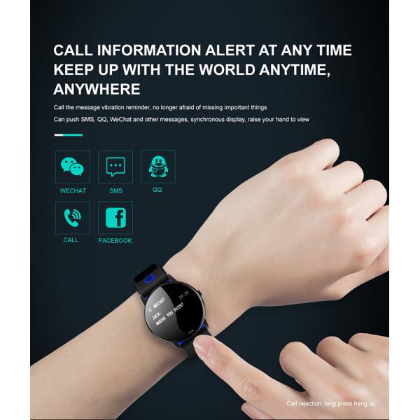 H25 Temperature Smart Ring 160mAh BLE4.0 Exercise Watch Band Equipment