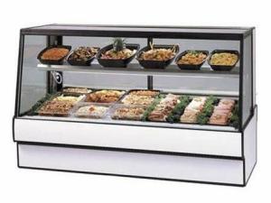 Quality Power Saving Deli Refrigerated Display Case Easy Access Control Panel for sale