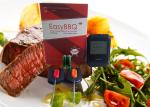 LCD Screen Bluetooth BBQ Thermometer Digital Alarm Wireless Monitor Support IOS
