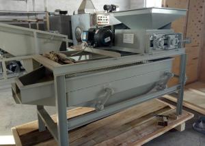 Quality Carbon Steel Nut Processing Machine / Hazelnut Almond Nut Cracker Machine for sale