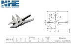 Customized Tungsten Steel Air Nipper With Square Cylinder Multi Function