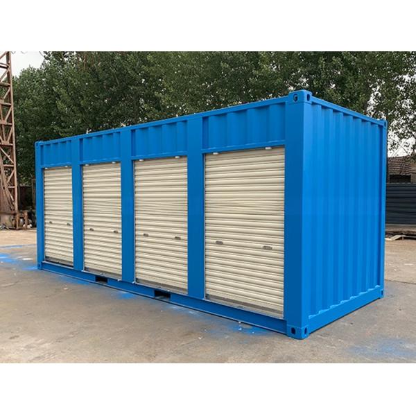 20 Feet Length Roller Shutter Door Self Storage Shipping Container 20ft