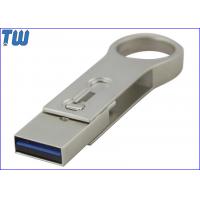 China Big Ring Dual USB Port USB 3.1 Type-C USB 3.0 32GB Pendrive Memory for sale