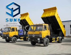 China 12 Ton Carbon Steel Dump Cargo Truck 190 hp 4X2  Dongfeng Dumper Vehicle on sale
